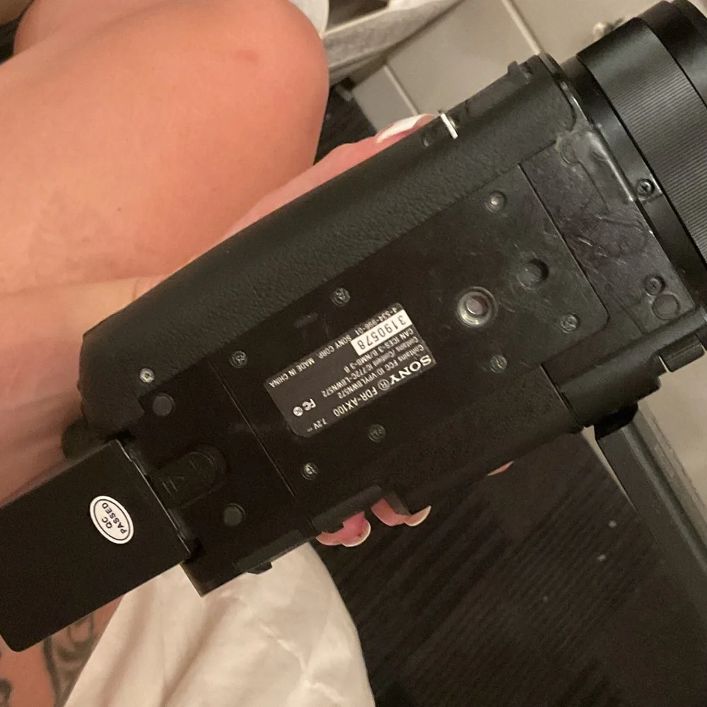 Sony Black 4K Digital Camera used